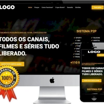 💡📺Script: Site de IPTV Completo WordPress Modelo Premium Exclusivo 