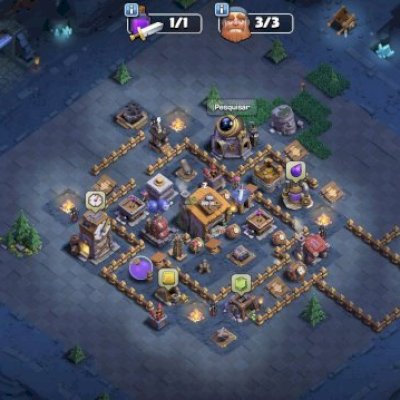 Conta Clash of clans cv16 
