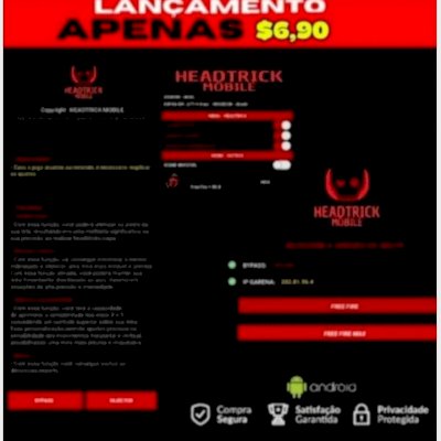  Todos vão tremer❗️🔞🔥 headtrick scarlet Premium (anti ban e anti Black list)🔥