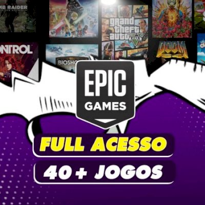 CONTA EPIC GAMES - FULL ACESSO - ROCKET LEAGUE - 40+ JOGOS - OFERTA LIMITADA 