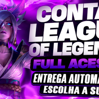  Conta LOL-própria-antiga- mesmo dono- email confirmado