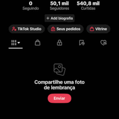 Conta tik tok 50k