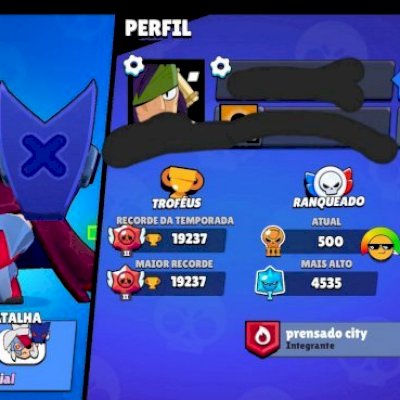 BRAWL STARS - CONTA MUITO BOA 19227 TROFEUS 63 BRAWLERS 4 PASSES 5 LENDARIOS