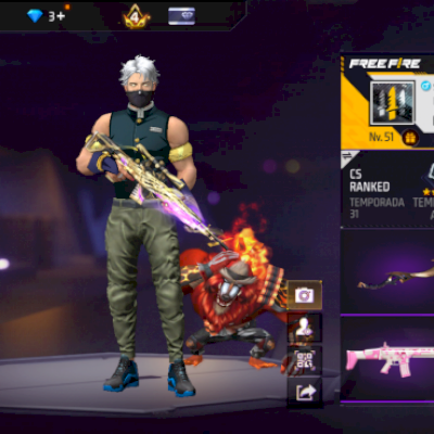 CONTA LVL 51 GEMADA + ANGELICAL BRANCA