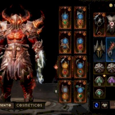 Barbaro lvl 911 diablo imortal