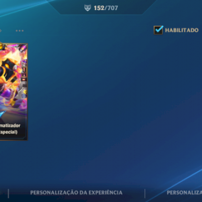 Conta Wild Rift TOP 152 Skins / 2 Míticas / 24 Lendárias