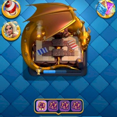 Conta de Clash Royale antiga com 1M de ouro.