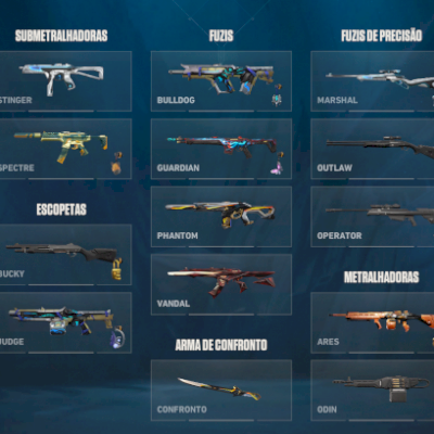 conta valorant com skins! valor negociavel