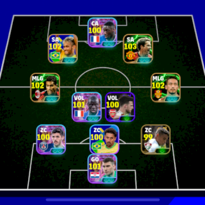 CONTA EFOOTBALL, NEYMAR 2014, VÁRIOS BIG TIMES, ÉPICOS E ETC. 