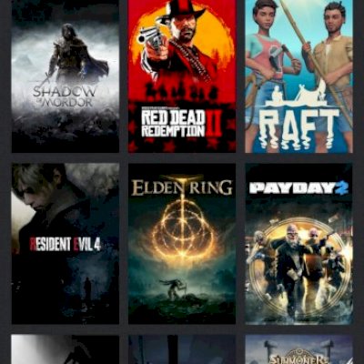 Conta steam, Red dead 2, reaident evil 4, elden ring