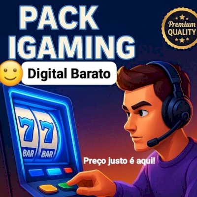  💥🎁🎰🎲Pack iGaming Completo e Vitalício 