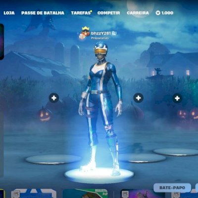    CONTA DE FORTNITE COM + DE 50 SKINS E COM O PASSE ATIVO