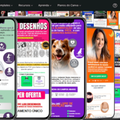 Checkout Personalizado: Mini Sites Prontos no Canva Validados 