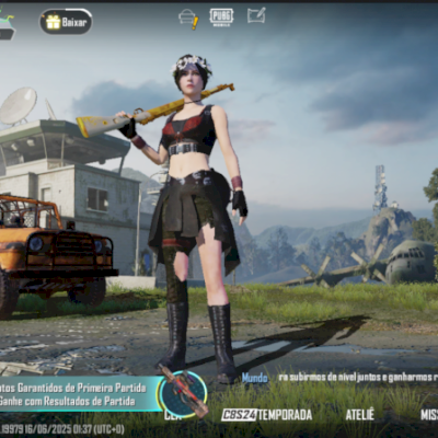 CONTA PUBG MOBILE ANTIGA Level 59 ( LANÇAMENTO DO JOGO) PASSE 2 TEMPORADA