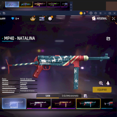 CONTA FREE FIRE 