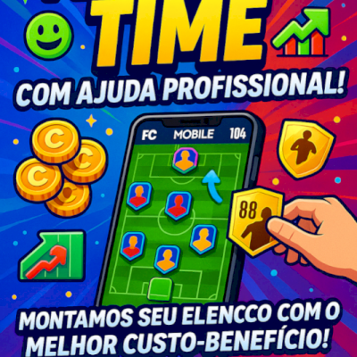 MONTO SEU TIME NO FC MOBILE