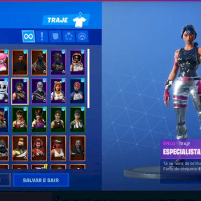 Conta Fortnite OG Temporada 1 Capitulo 1, Salve o Mundo, Único Dono