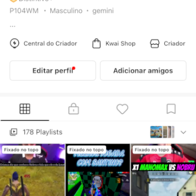  10,6MIL SEGUIDORES E 92MIL CURTIDAS 