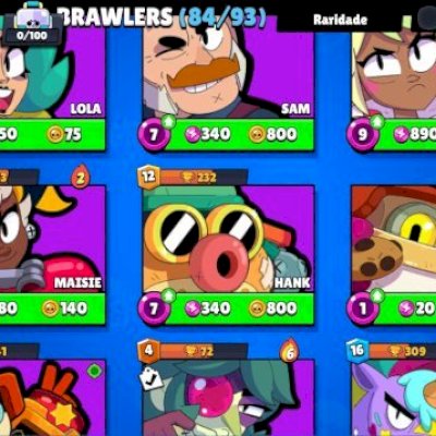 Conta de brawl stars 