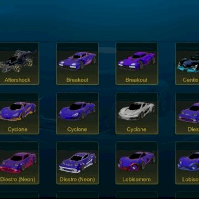 Vendo conta do Rocket League Sideswipe 