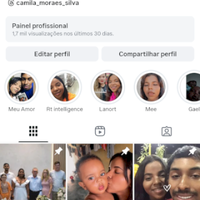 Conta de Instagram 