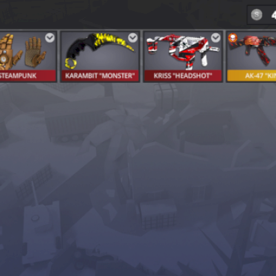 CONTA POLLYWAR COM FACA E LUVA /KIT LINDO/ +100 GOLDS DISPONIVEL