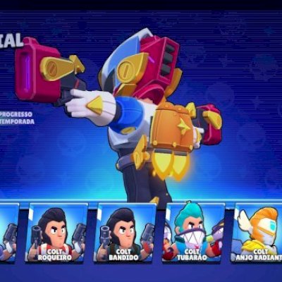 Vendo conta brawl star 67.456 troféus a melhor que tá tendo. Nesse preço