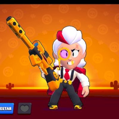 CONTA BRAWL STARS COM ITENS RAROS 