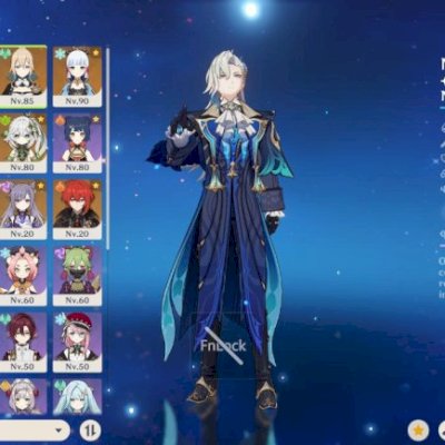 Conta Genshin Impact AR alto | Furina C1 + Neuvillette lvl 90 + 2 armas 5★ etc..