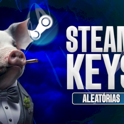 🔴 Steam KEY Aleatória (+$200)