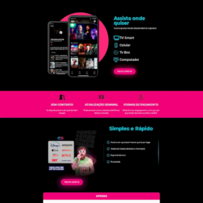 Pack De Landing Pages Para Iptv