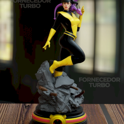 Kitty Pryde 3D - Arquivo .Stl Para Impressão 3D