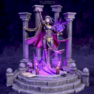 Tharja - Fire Emblem 3D - Arquivo .Slt Para Impressão 3D