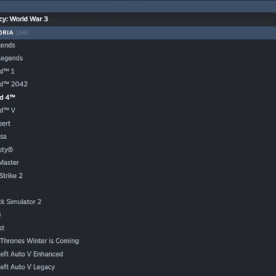 Conta Steam 