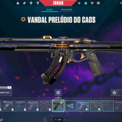 Vendo conta de valorant com unico dono