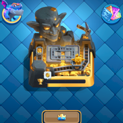 Conta Clash Royale level 56 com 10k de troféu 