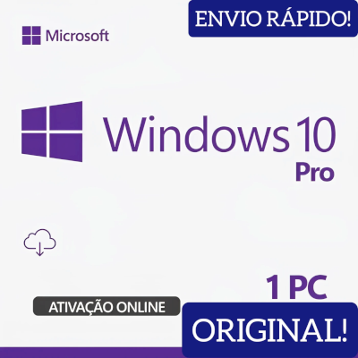 Windows 10 Original — Entrega Automática em Segundos