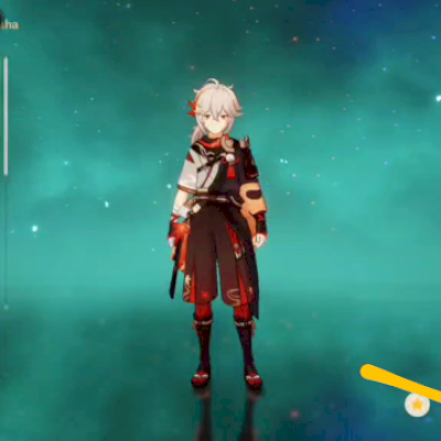 CONTA GENSHIN IMPACT AR51 COM KAZUHA+BISS E ARLECCHINO