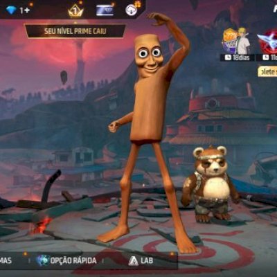 Conta Free fire antiga porém não tem muitas coisas