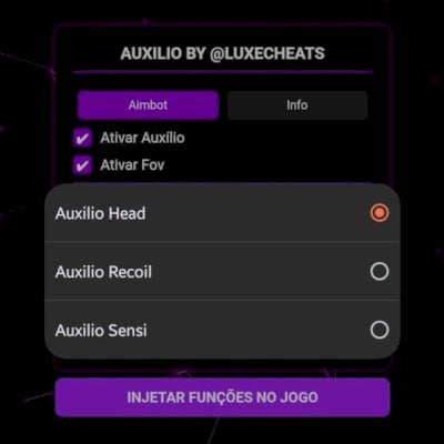 Auxilio de mira para nova atualização FF normal e Max 