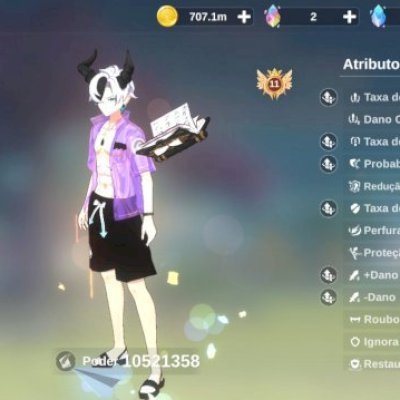 Conta lvl 240+ SV 162 