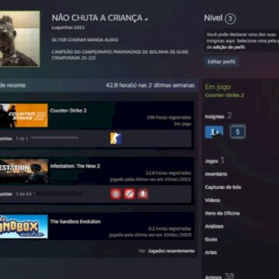 CONTA DE CS2 