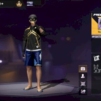 Conta level 20 com roupas da parceria do Naruto 