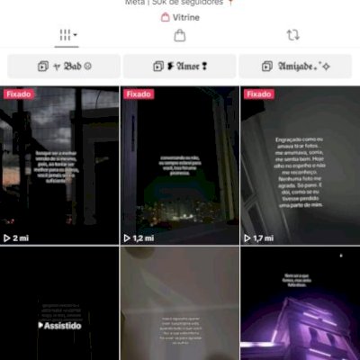 Conta tik Tok monetizada com 46,3 mil seguidores promoção 