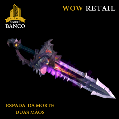World of Warcraft - Skin de Arma Espada Duas Mãos (Transmog)