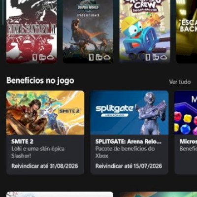 CONTA XBOX 