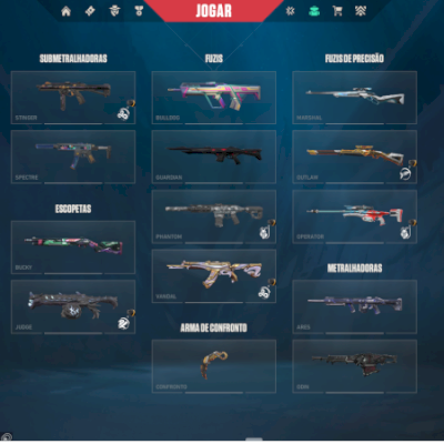 (PREÇO NEGOCIÁVEL) CONTA FA, 3.6K GASTOS, SKIN DE QSE TDS AS ARMAS, E MTO MAIS!!