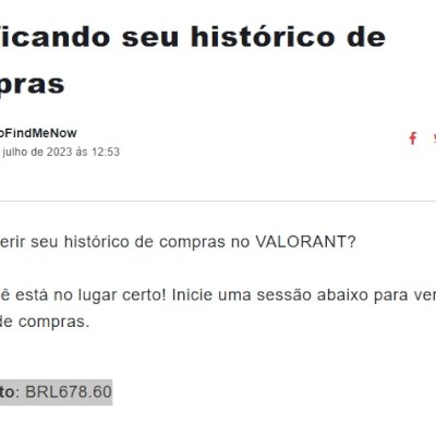 Conta com skins legais