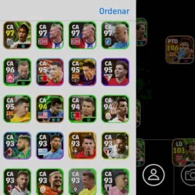 Conta efootball braba 
