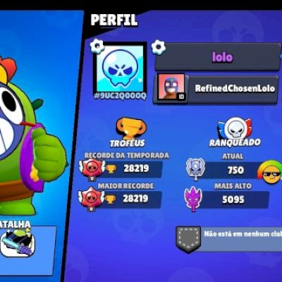 BRAW STAR CONTA 28K TROFÉUS 